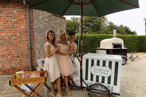 wedding desert cart hire
